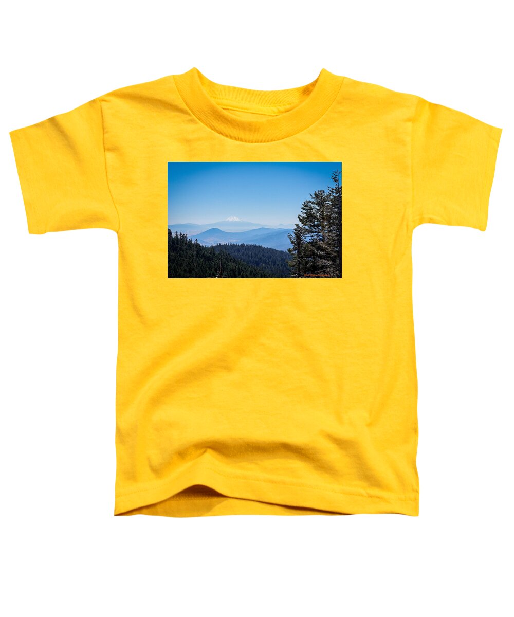 Mt Shasta in the haze #1 - Toddler T-Shirt