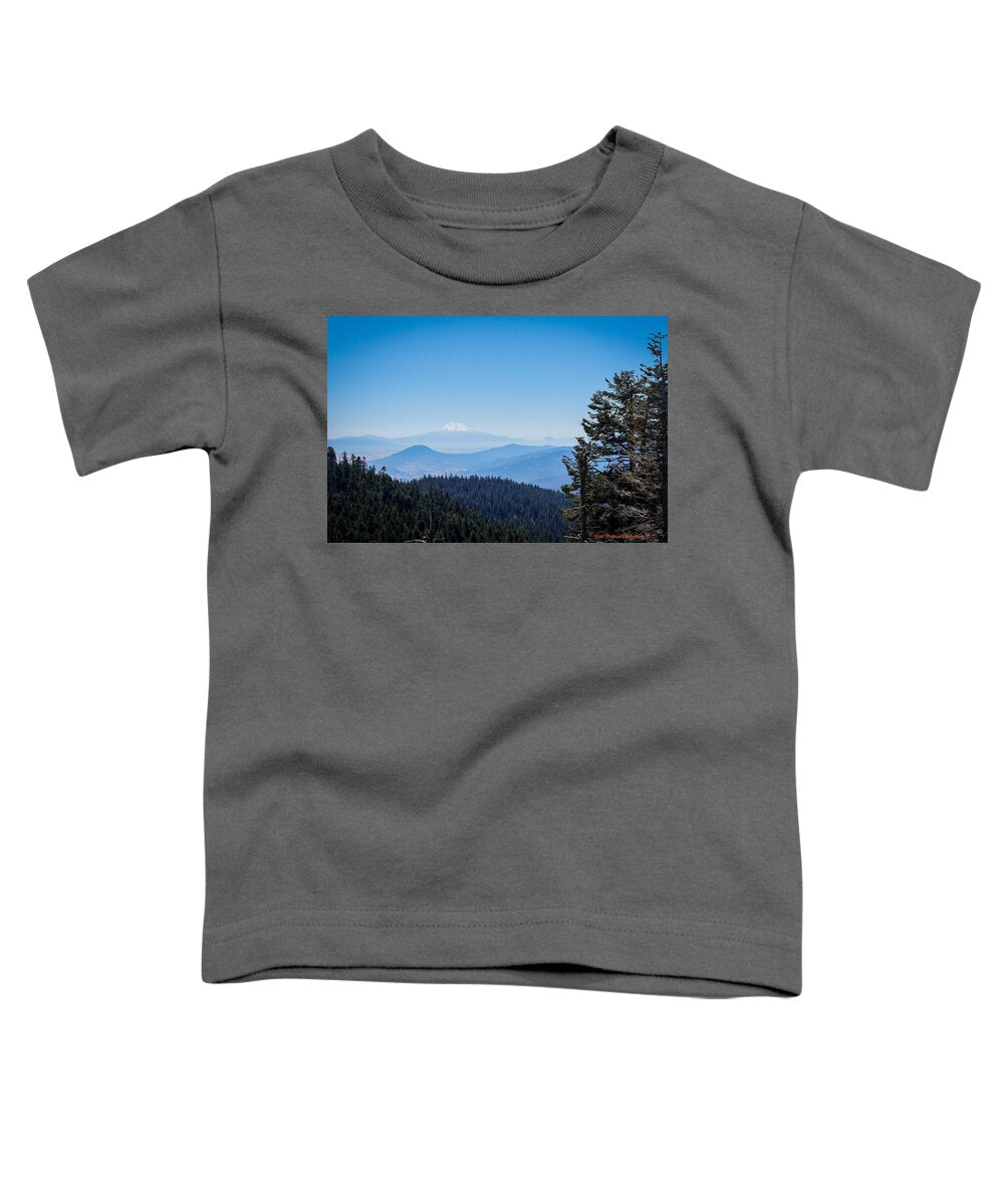 Mt Shasta in the haze #1 - Toddler T-Shirt