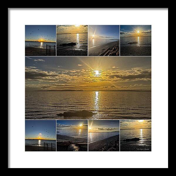 Sunsets 1 - Framed Print