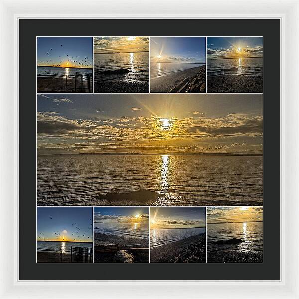 Sunsets 1 - Framed Print