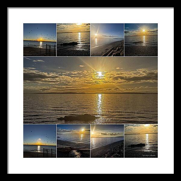 Sunsets 1 - Framed Print