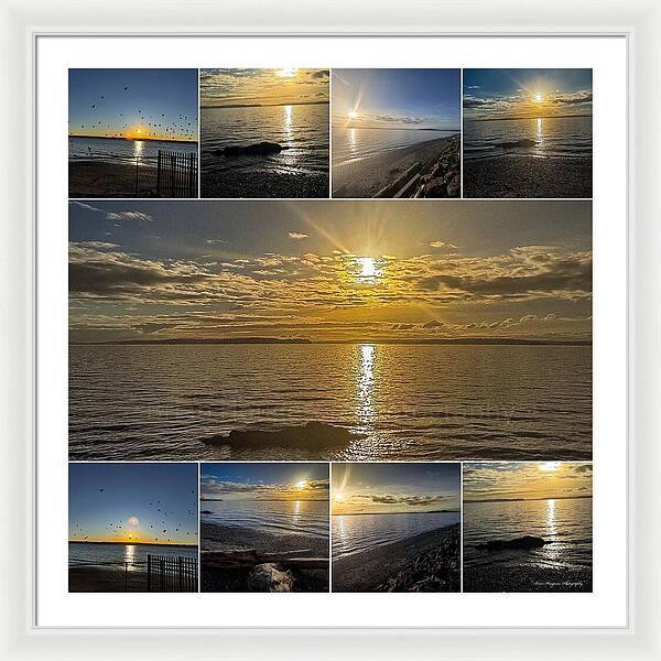 Sunsets 1 - Framed Print