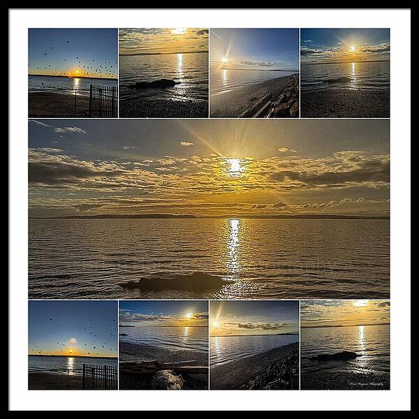 Sunsets 1 - Framed Print