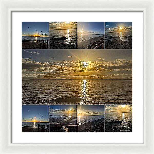 Sunsets 1 - Framed Print
