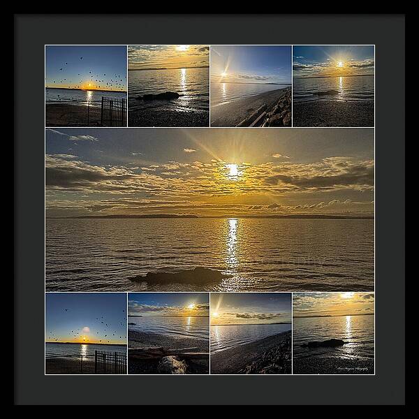 Sunsets 1 - Framed Print