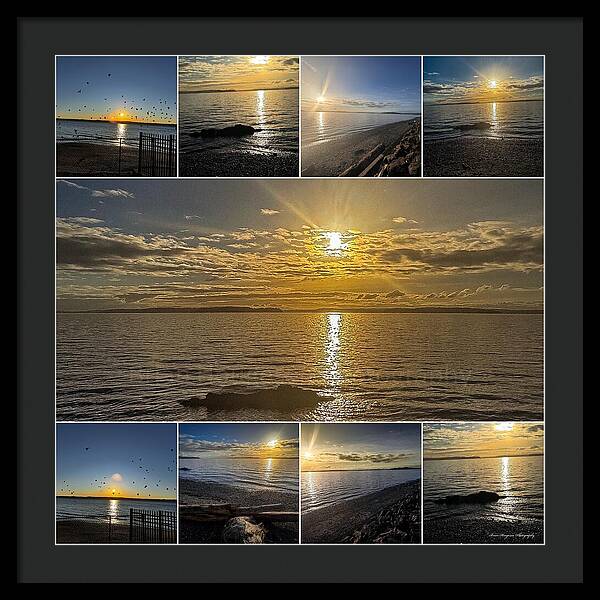 Sunsets 1 - Framed Print