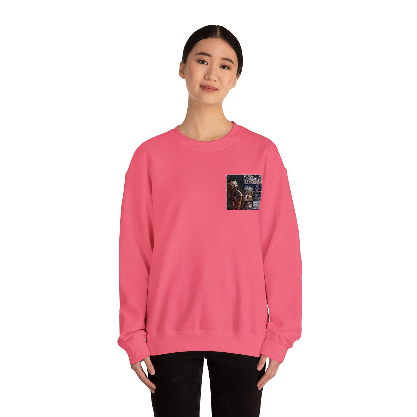 Artistic Crewneck Sweatshirt - Cozy Style for Everyday Wear