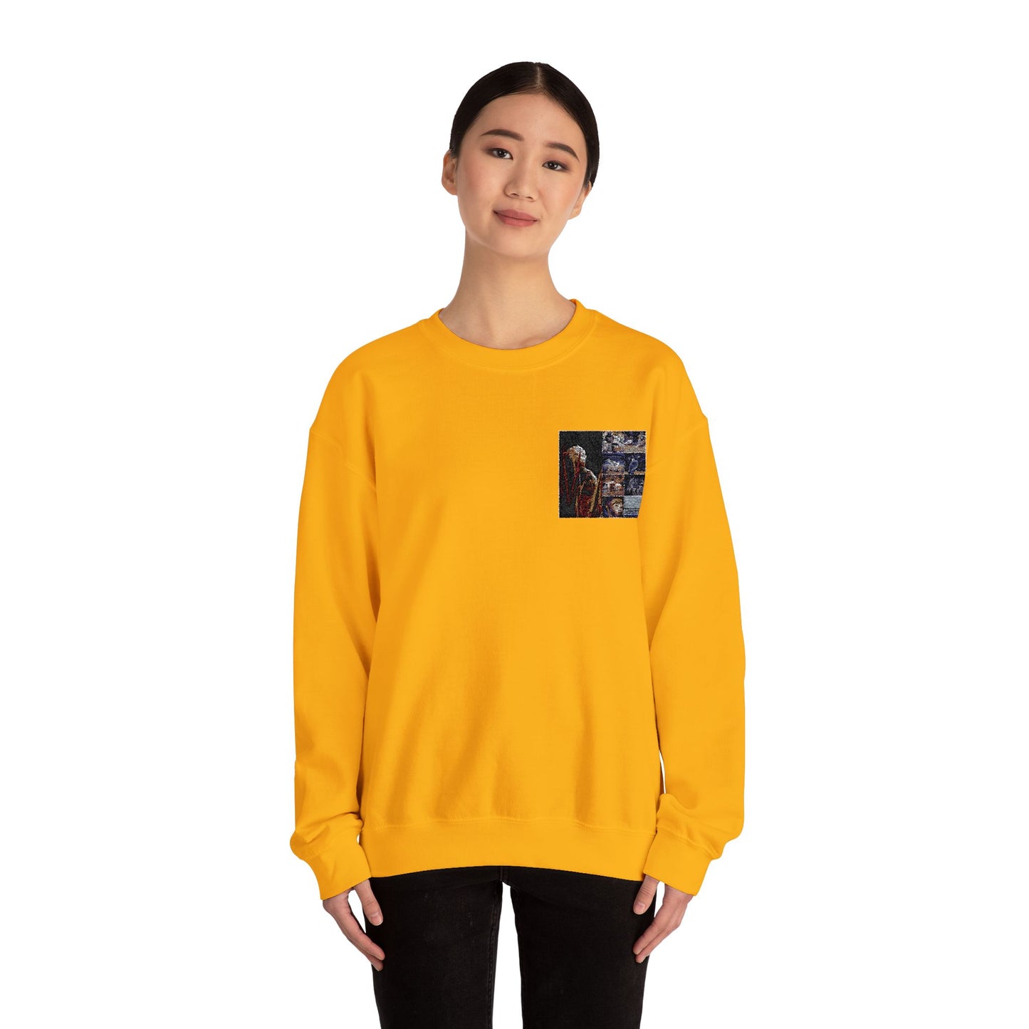 Artistic Crewneck Sweatshirt - Cozy Style for Everyday Wear