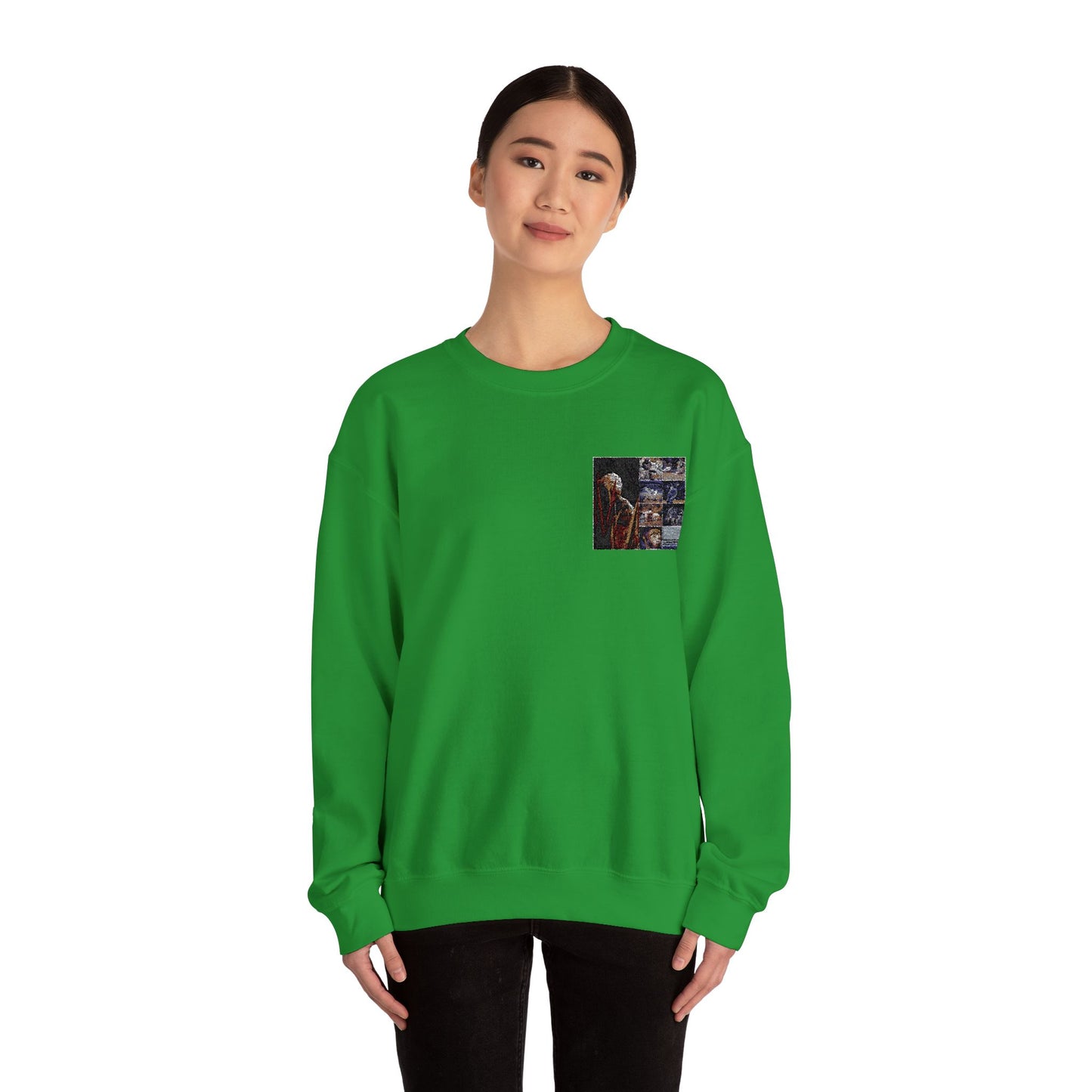 Artistic Crewneck Sweatshirt - Cozy Style for Everyday Wear