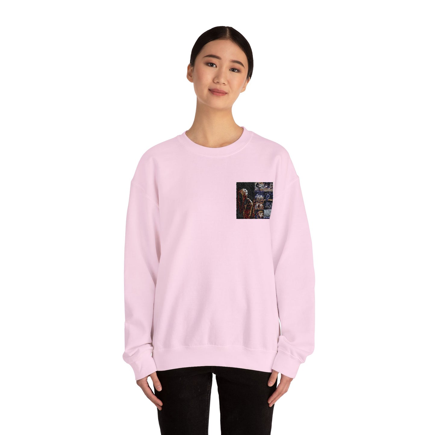 Artistic Crewneck Sweatshirt - Cozy Style for Everyday Wear