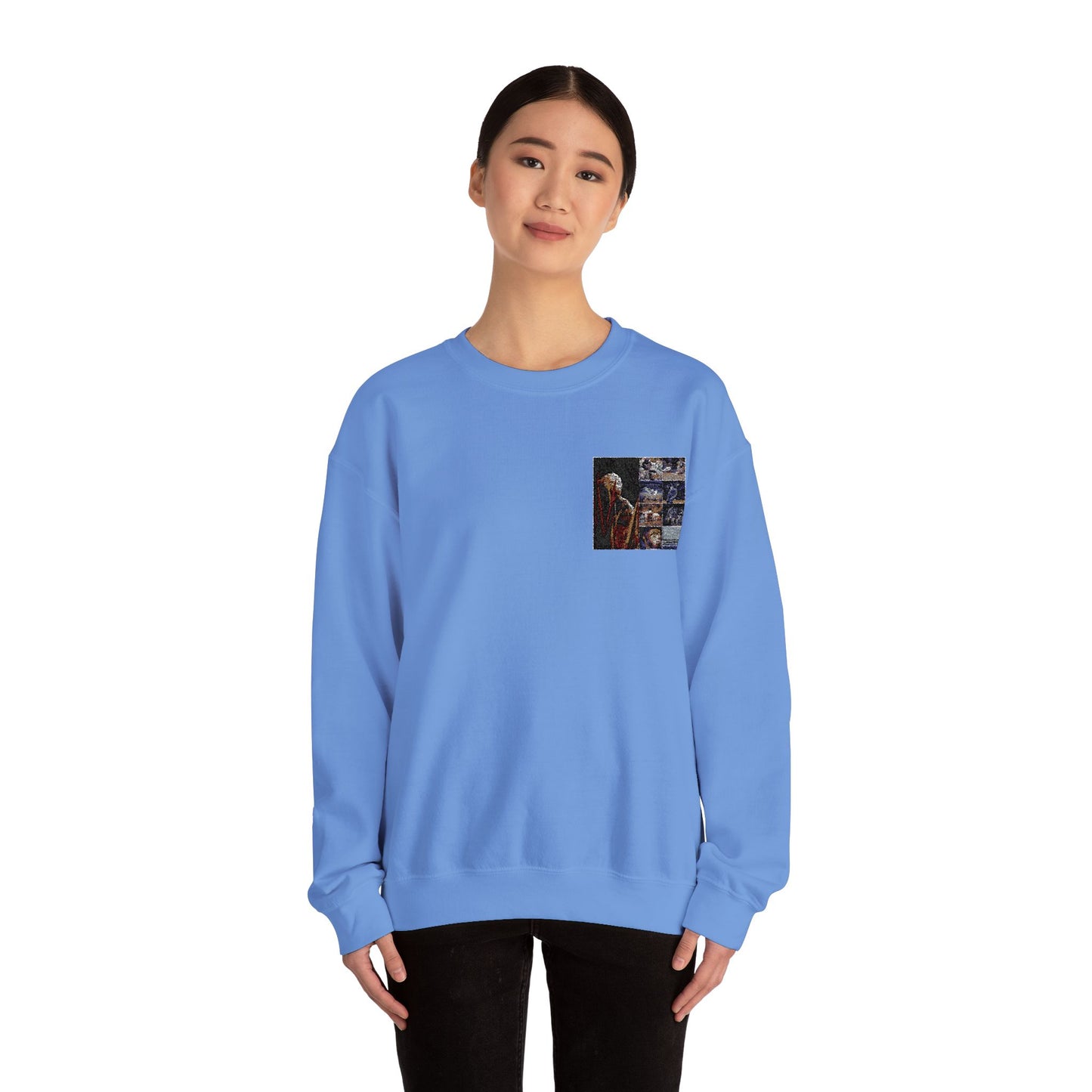 Artistic Crewneck Sweatshirt - Cozy Style for Everyday Wear