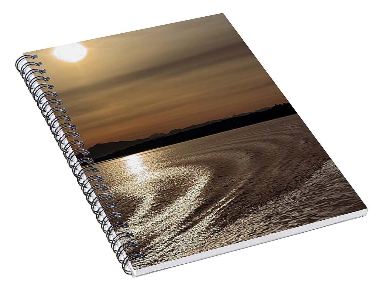 Sunrise 3 - Spiral Notebook