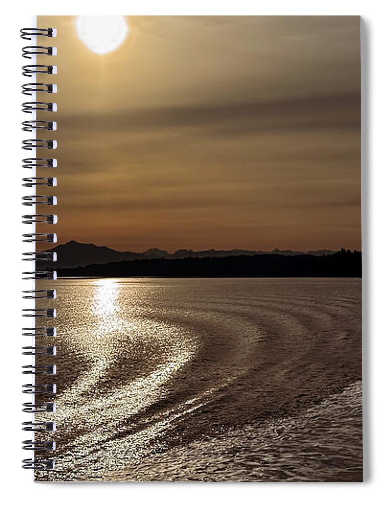 Sunrise 3 - Spiral Notebook