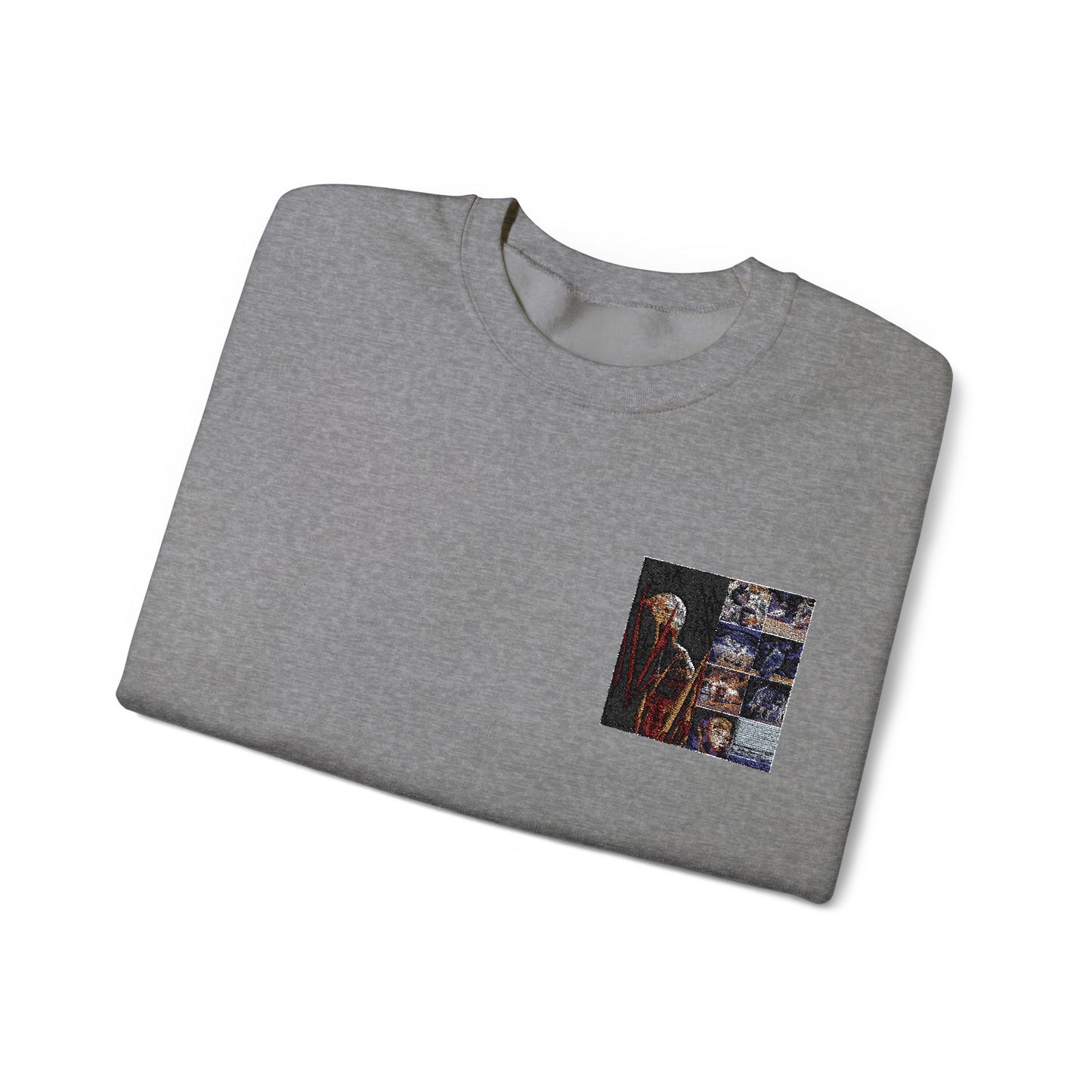 Artistic Crewneck Sweatshirt - Cozy Style for Everyday Wear