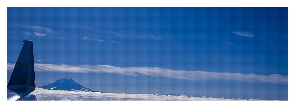 Above the clouds - Yoga Mat