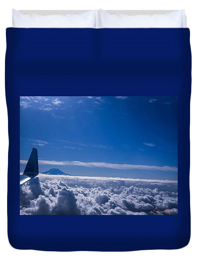 Above the clouds - Duvet Cover
