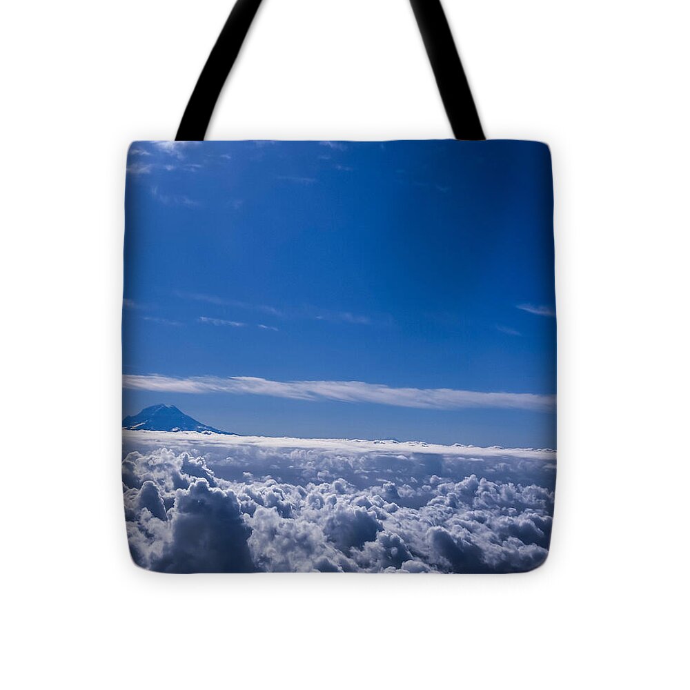 Above the clouds - Tote Bag