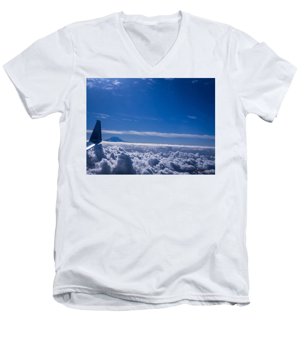 Above the clouds - Men's V-Neck T-Shirt