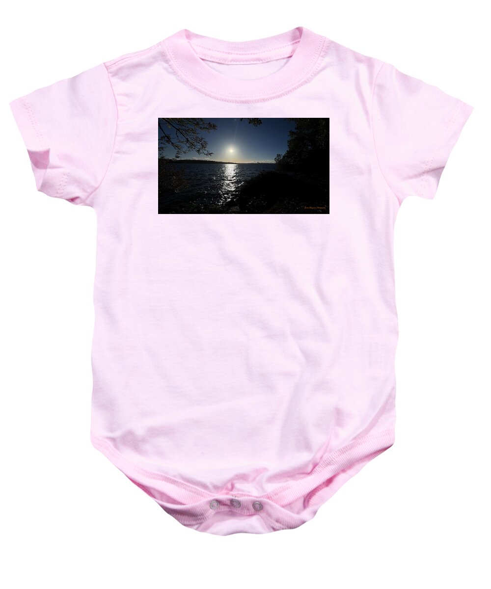 As the sun sets - Baby Onesie
