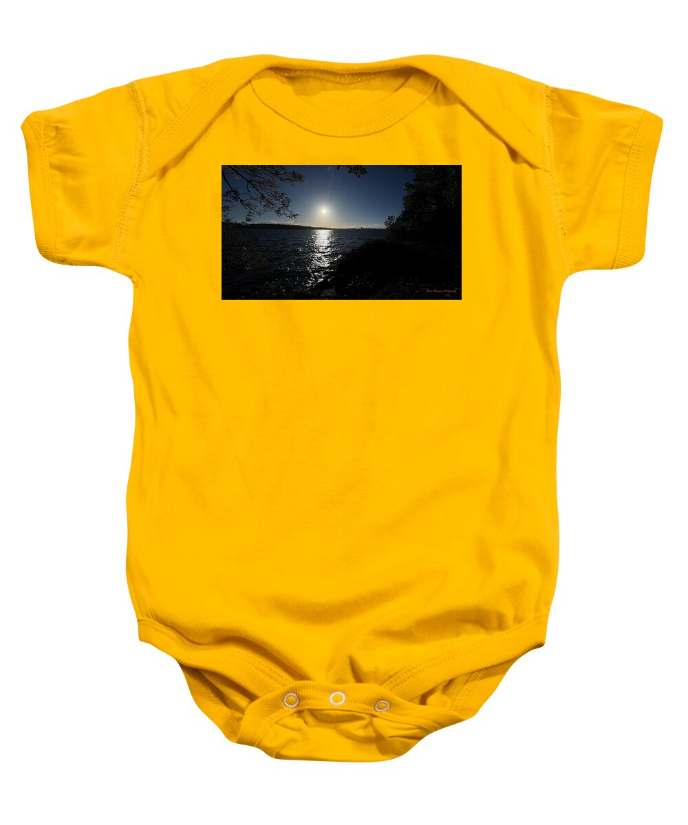 As the sun sets - Baby Onesie