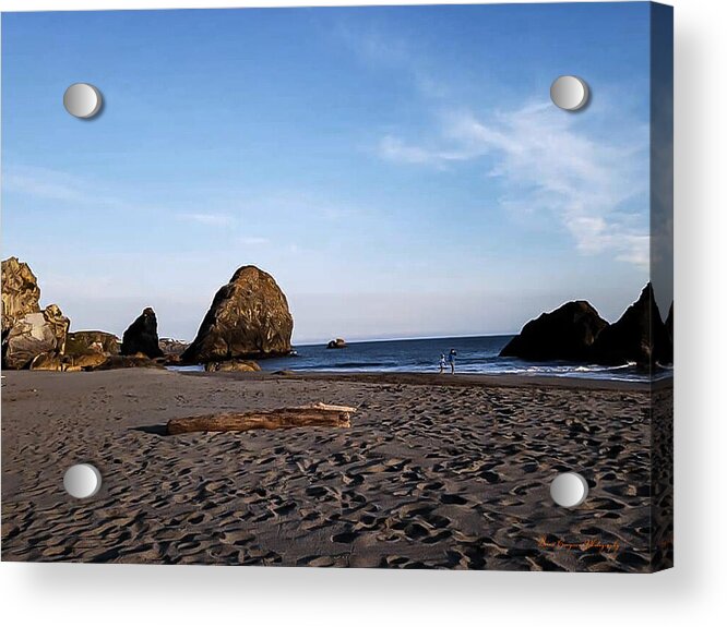 At the beach 4 - Acrylic Print