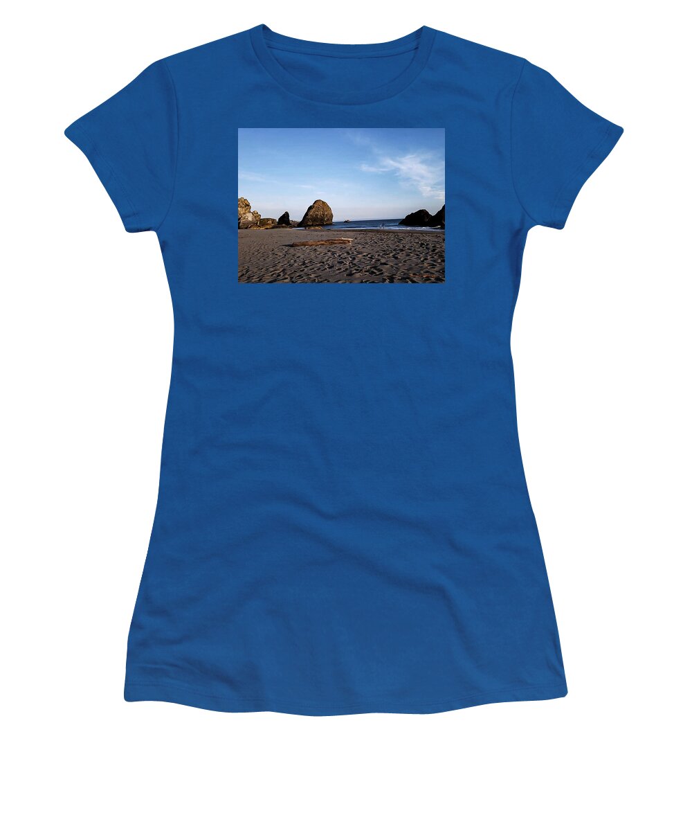 At the beach 4 - Women's T-Shirt