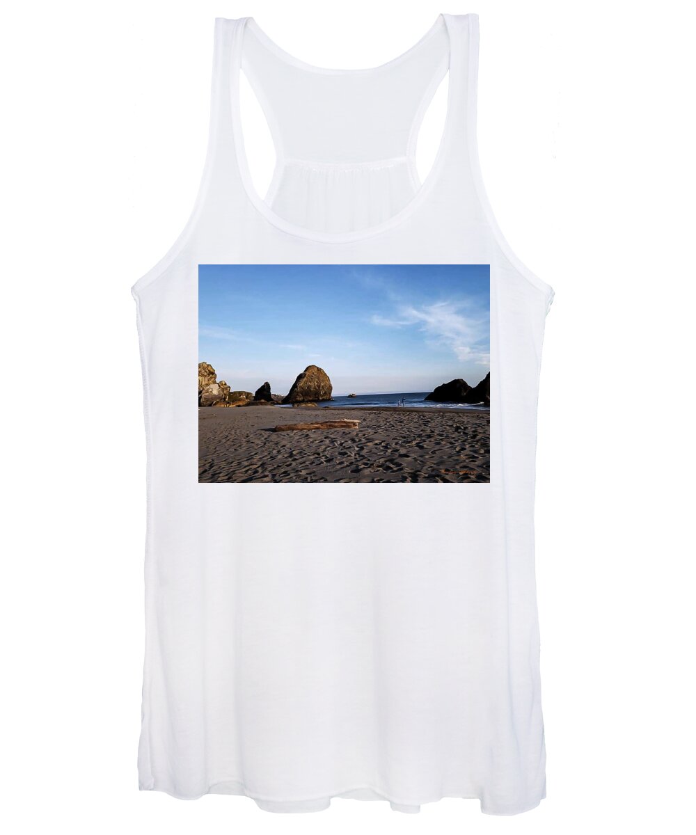 At the beach 4 - Women's Tank Top