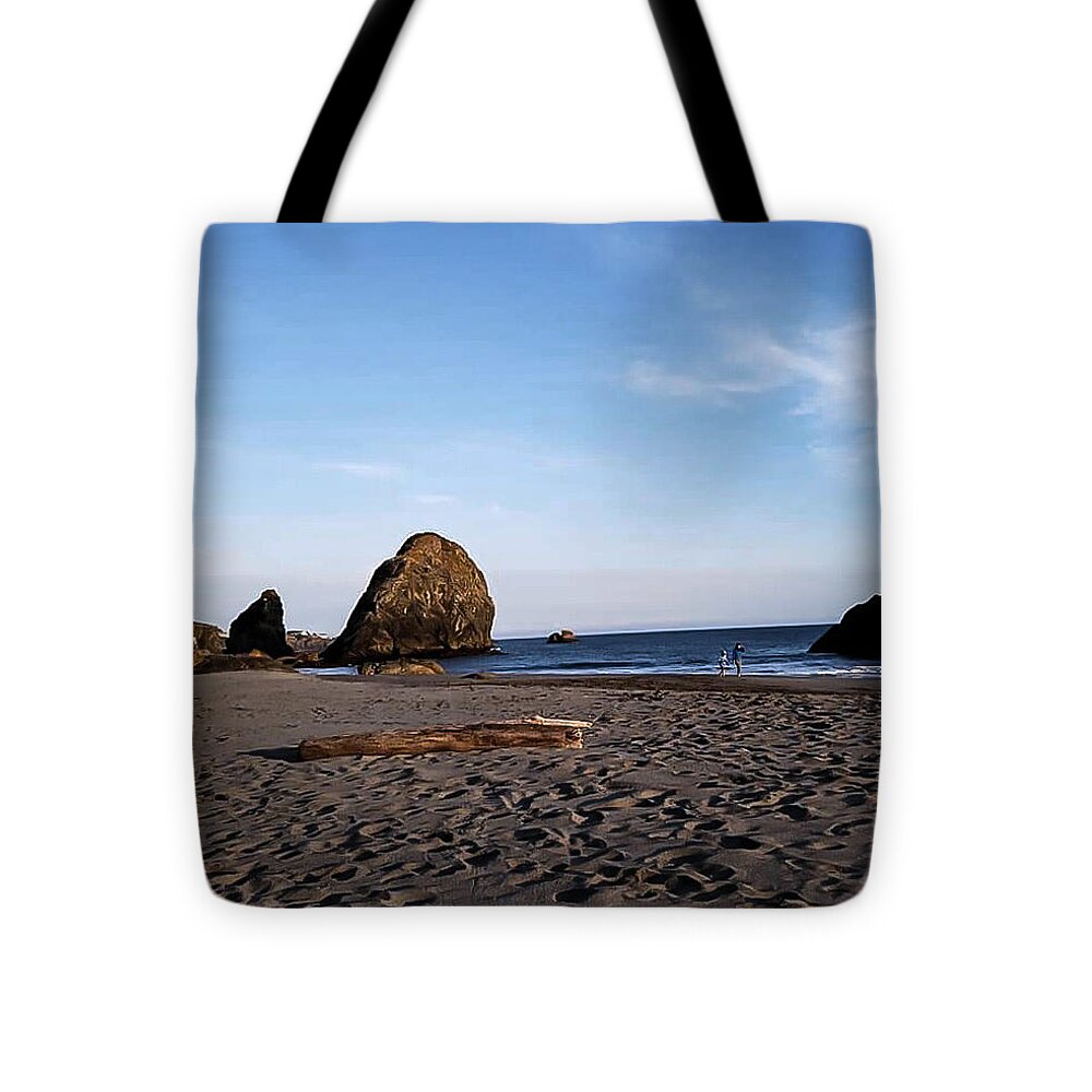 At the beach 4 - Tote Bag