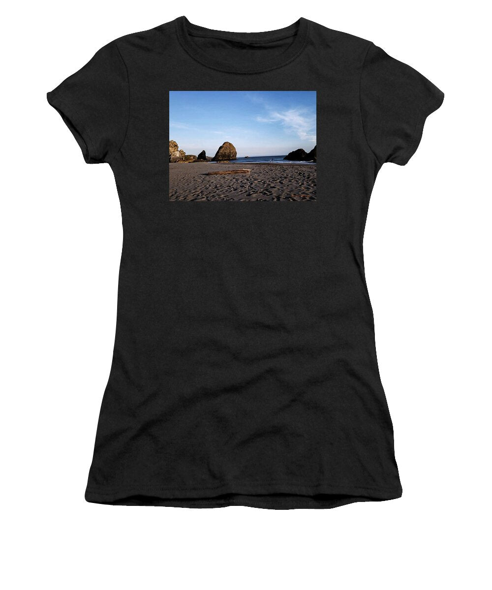 At the beach 4 - Women's T-Shirt