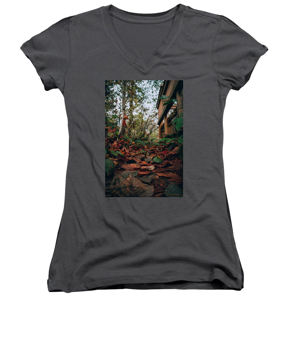 Autum leaves - Women's V-Neck