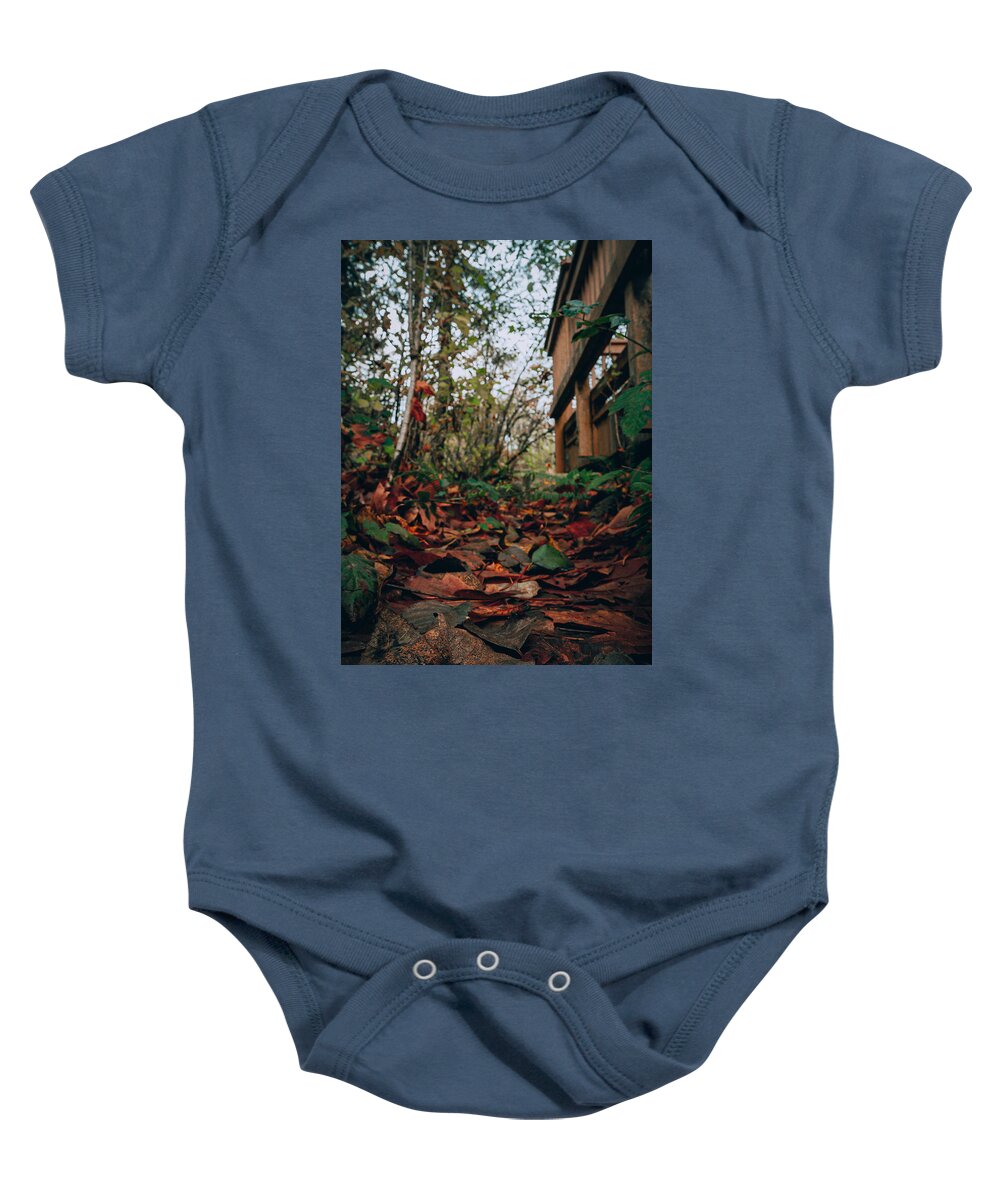 Autum leaves - Baby Onesie