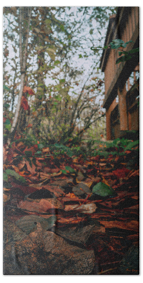 Autum leaves - Beach Towel