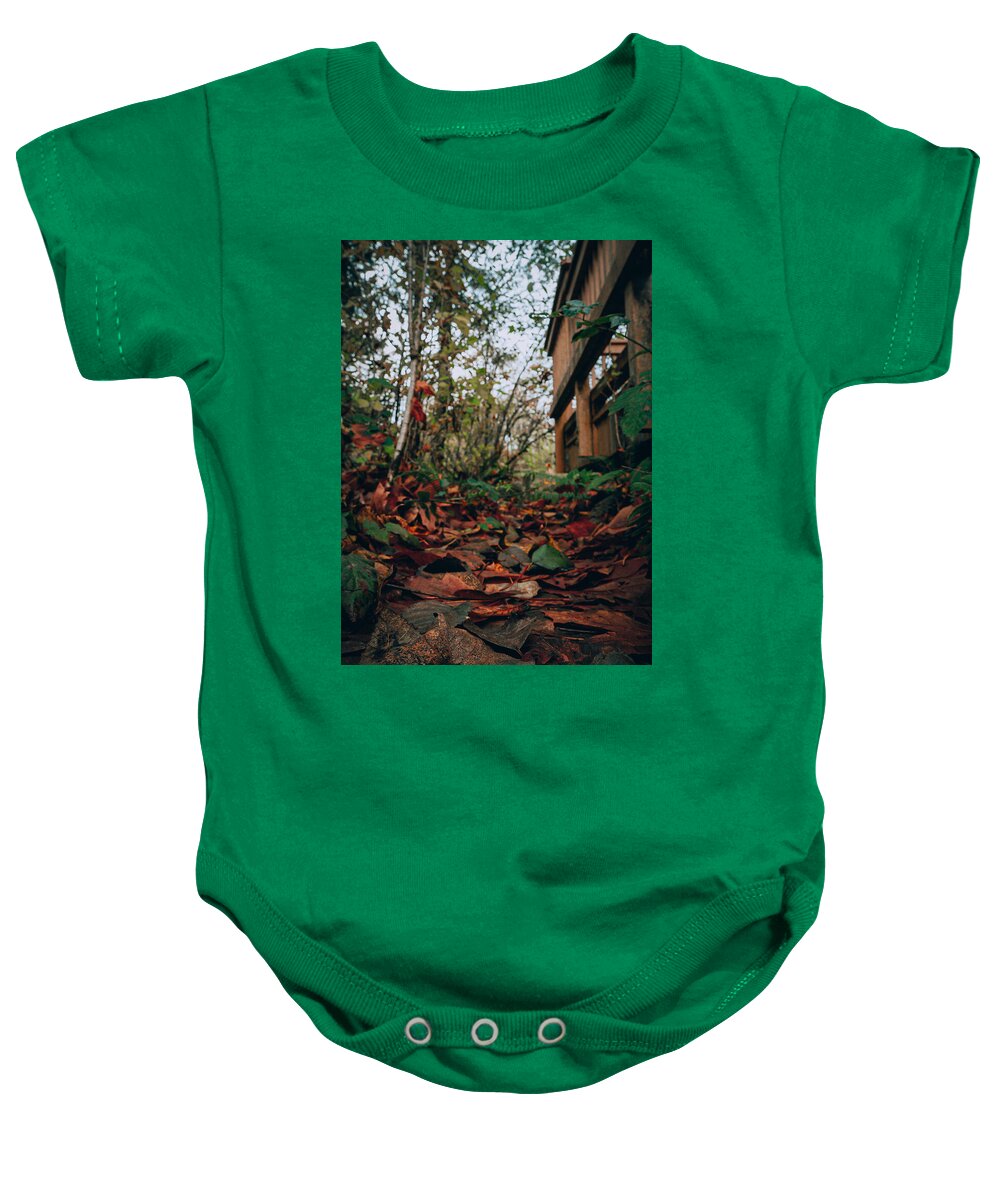 Autum leaves - Baby Onesie