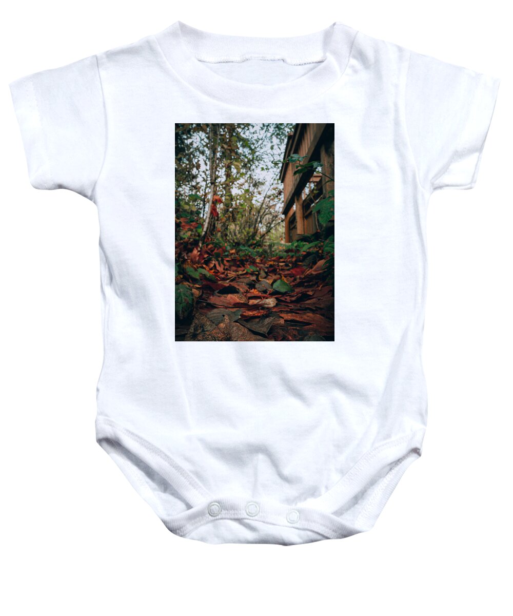 Autum leaves - Baby Onesie