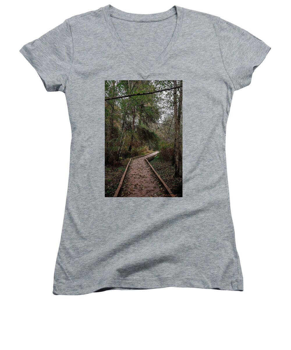 Autumn walk - Women's V-Neck