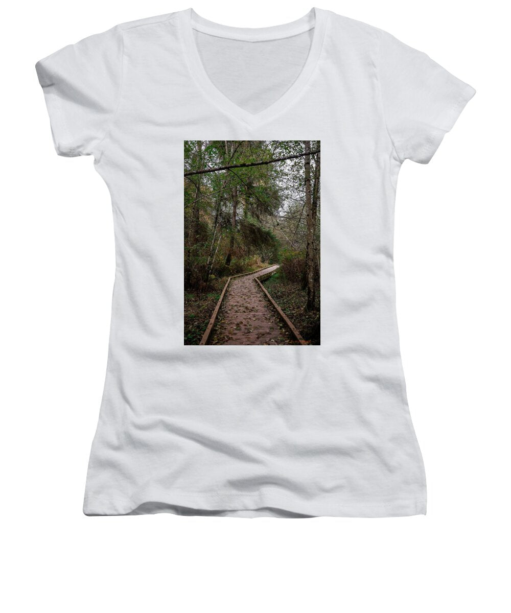 Autumn walk - Women's V-Neck