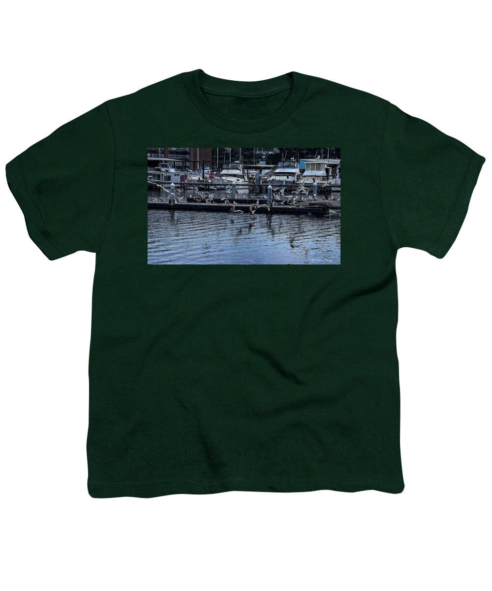Birds at the Dock - Youth T-Shirt