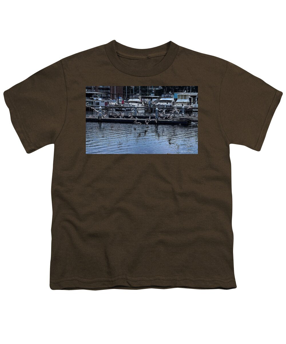 Birds at the Dock - Youth T-Shirt