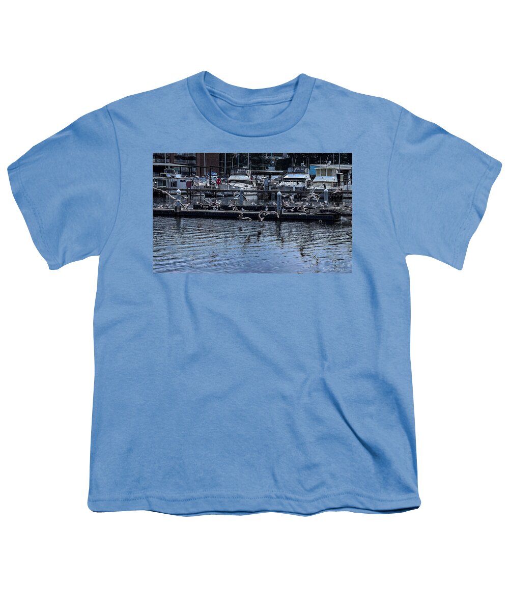 Birds at the Dock - Youth T-Shirt