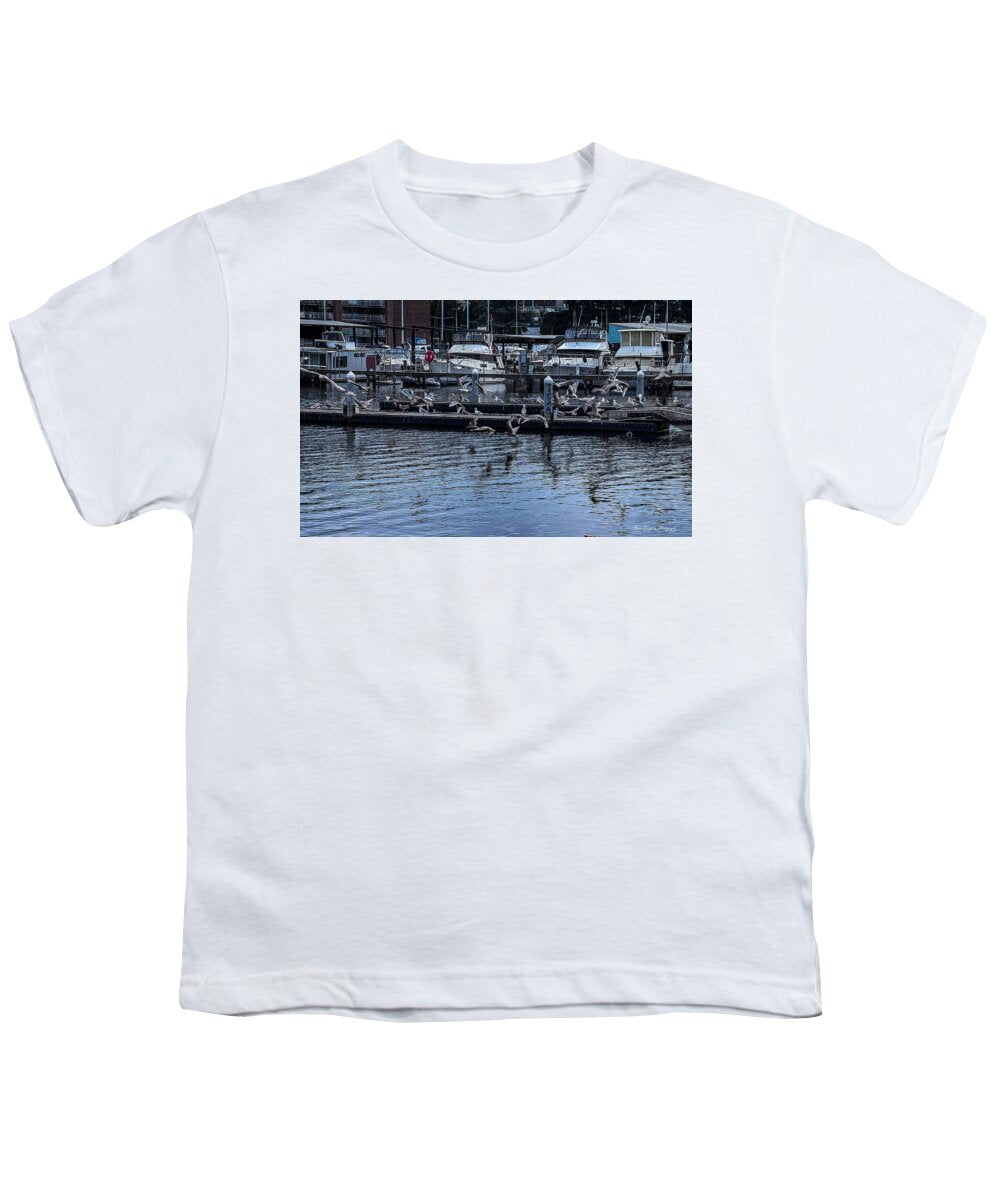 Birds at the Dock - Youth T-Shirt