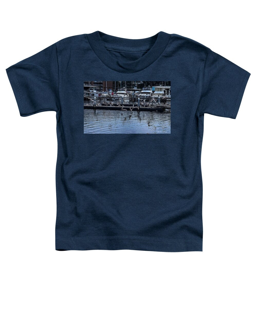 Birds at the Dock - Toddler T-Shirt