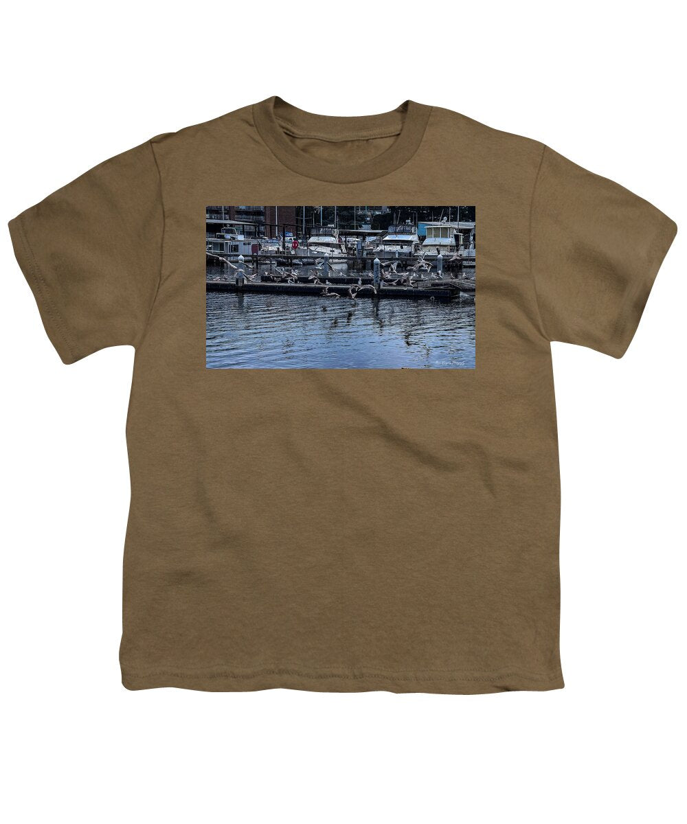 Birds at the Dock - Youth T-Shirt