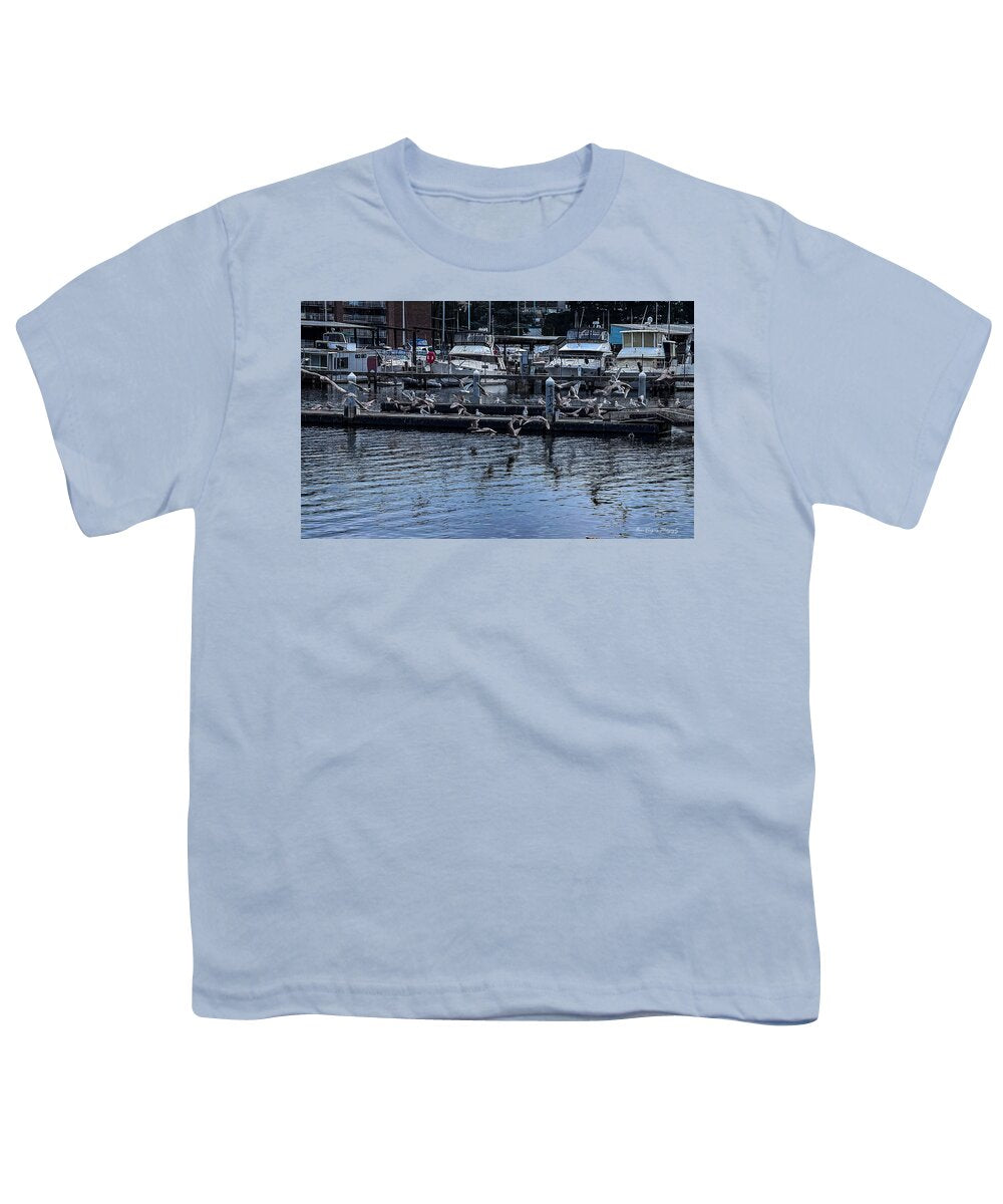 Birds at the Dock - Youth T-Shirt
