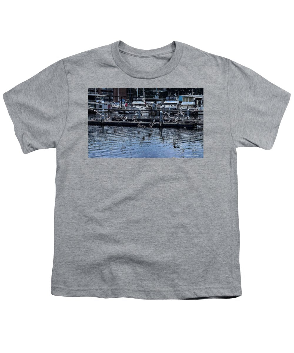 Birds at the Dock - Youth T-Shirt