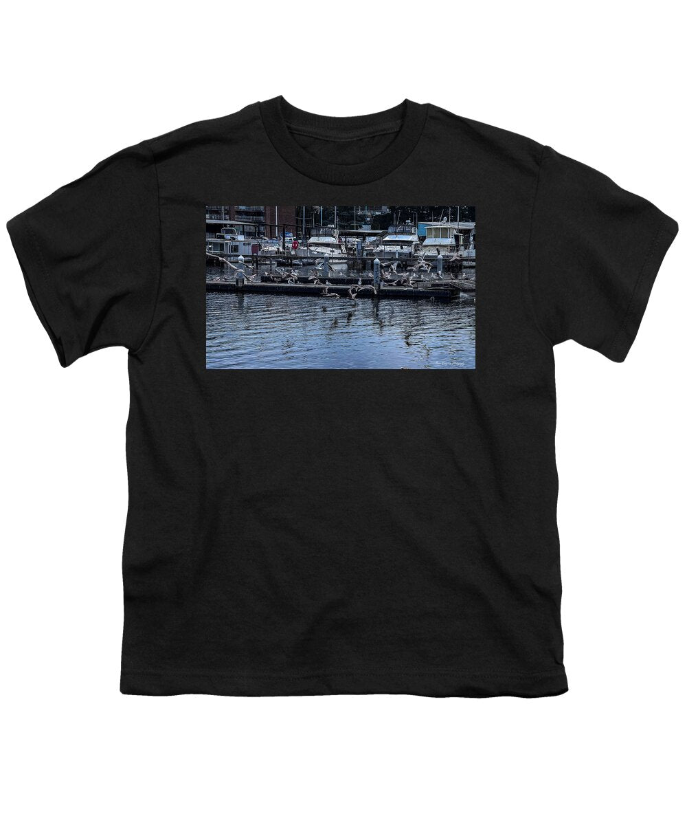Birds at the Dock - Youth T-Shirt