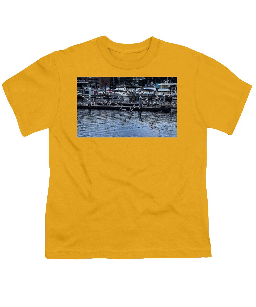 Birds at the Dock - Youth T-Shirt