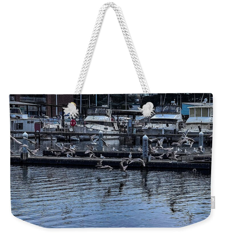 Birds at the Dock - Weekender Tote Bag