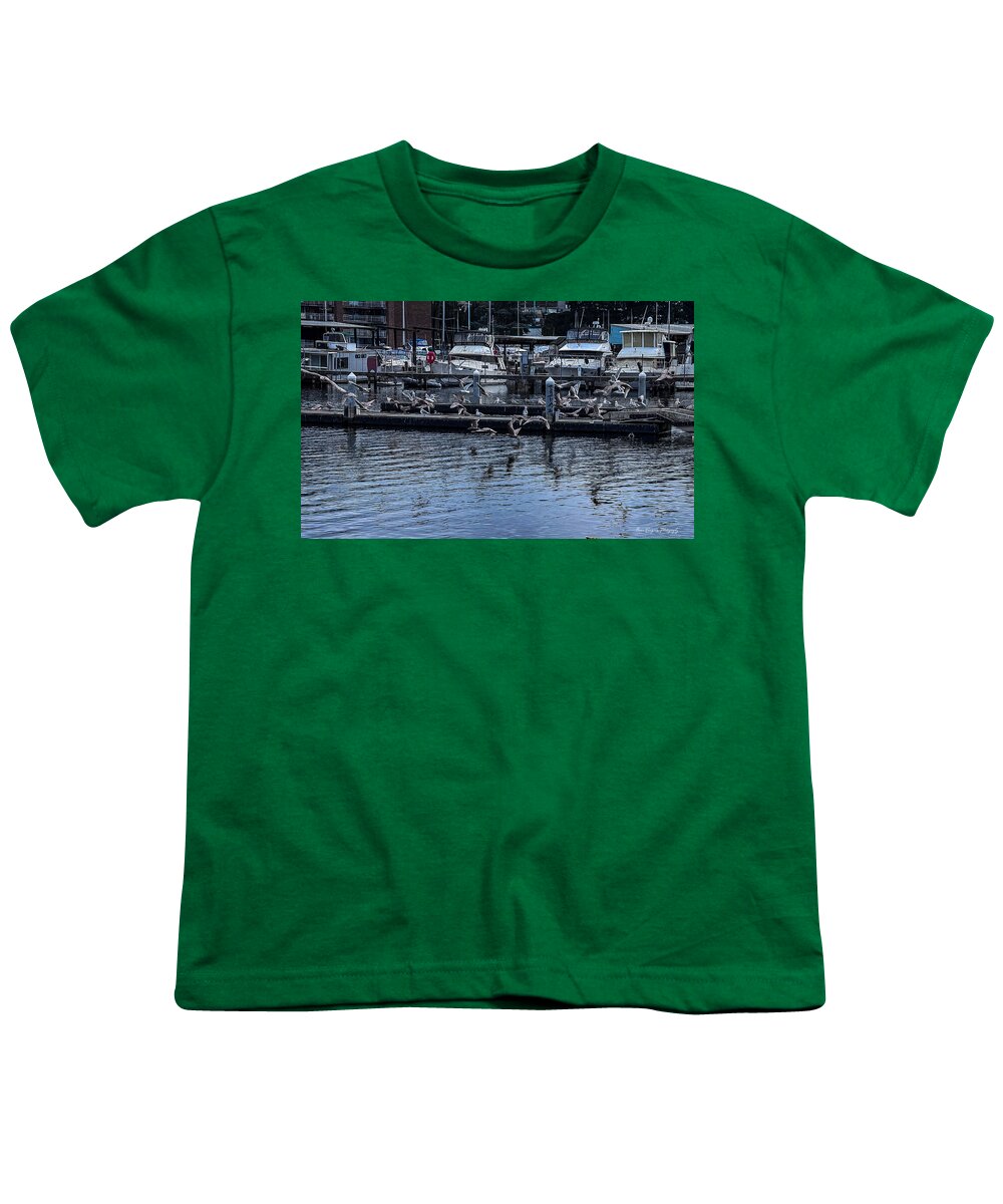 Birds at the Dock - Youth T-Shirt