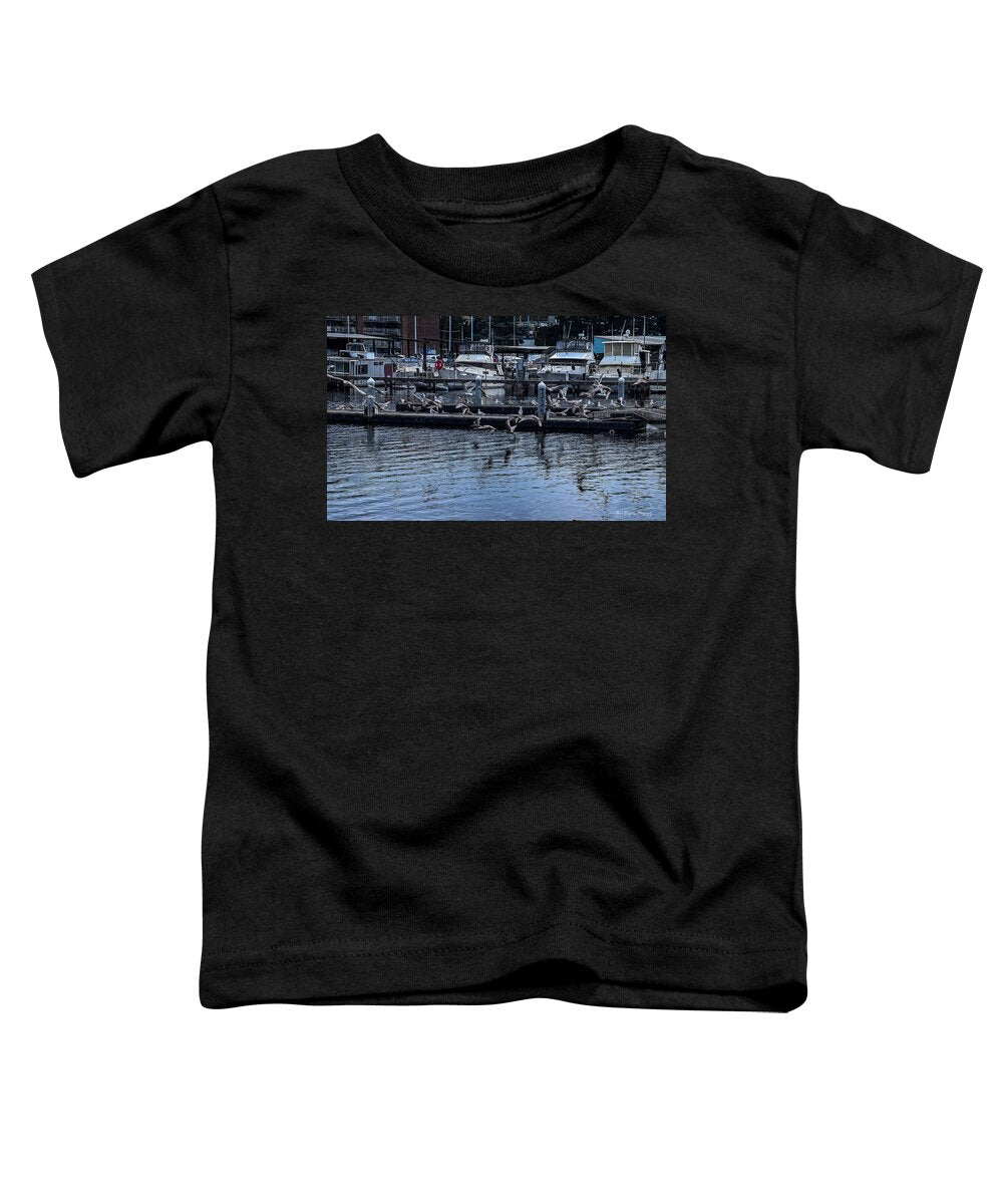 Birds at the Dock - Toddler T-Shirt