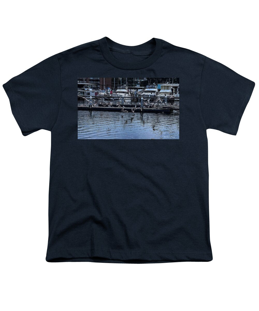 Birds at the Dock - Youth T-Shirt